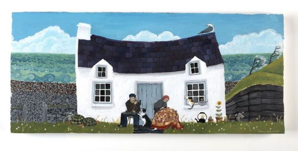 couple de pêcheurs gallois