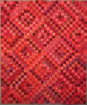 red! nifty quilts