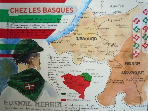 chez les Basques Caroline Gay