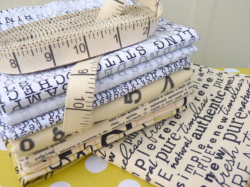 Text Fabric (Red Pepper Quilts)