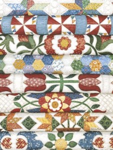 Stacked quilts R. Barker