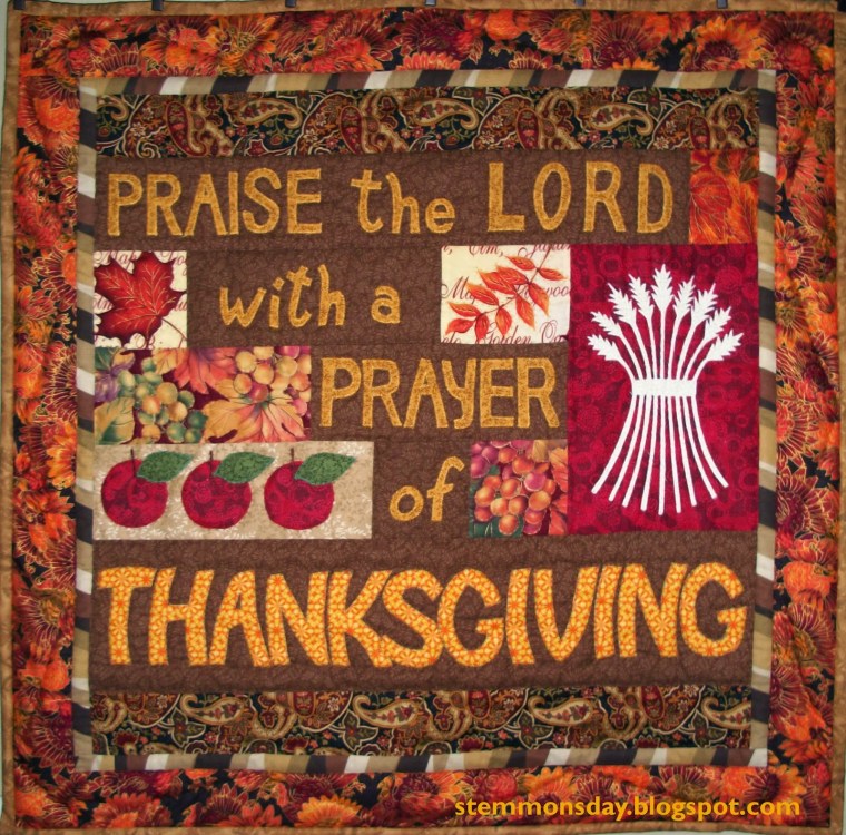 Thanksgiving Quilt 1