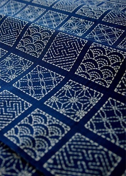 Sampler de motifs de sashiko