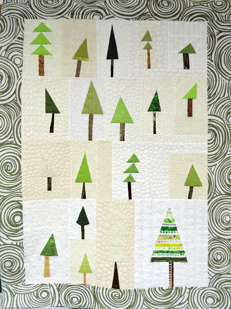 A la lisière de la forêt, Kristine Ruche des Quilteuses