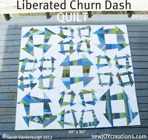 Les barattes libérées et distordues de Fresh Lemon Quilts